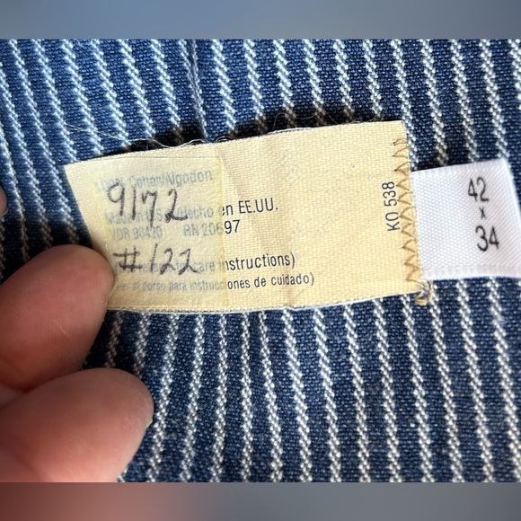 Overalls: big mac overalls like new! 42 x 34 square bak ko538 - Picture 5 of 7